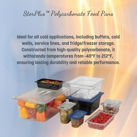 Carlisle FoodService Black Serving Tray 4" Deep, Black - Picture 7 of 7